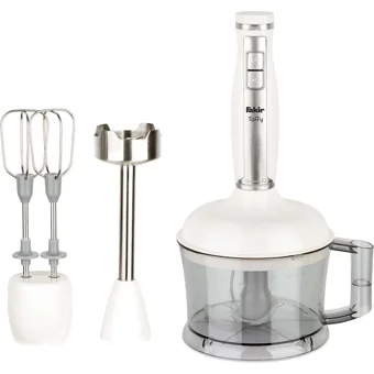 Fakir Taffy 1500 ml Plastik Hazneli Turbolu 4 Bıçaklı 3'lü Blender Seti Krem