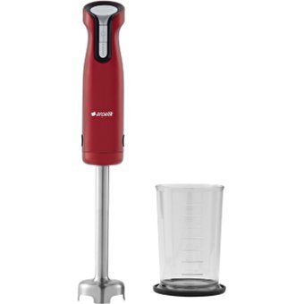 Arçelik In Love K 8230 V 900 ml Plastik Hazneli Turbolu Çift Bıçaklı Tekli El Blender Kırmızı