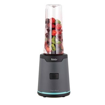 Fakir Chop 'N Blend Aqua 600 ml Plastik Hazneli Buz Kırıcılı İkili Smoothie Blender Gri