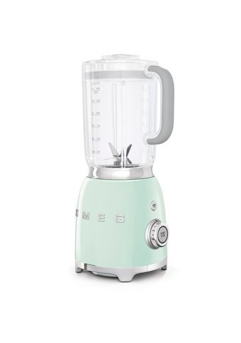 Smeg Linea 50's Retro Style 1500 ml Plastik Hazneli Buz Kırıcılı Turbolu 6 Bıçaklı Kişisel Tekli Sürahili Blender Yeşil