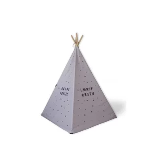 Funna Baby Tepee 376 Üçgen Kızılderili  Oyun Çadırı Beyaz