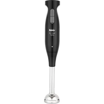 Fakir Mr Chef Trella 1500 ml Buz Kırıcılı Turbolu 4 Bıçaklı 3'lü Blender Seti Siyah