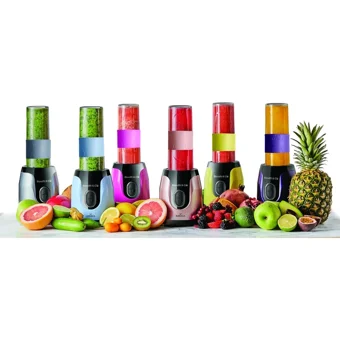 Karaca Blendfit Go 600 ml Plastik Hazneli Buz Kırıcılı 4 Bıçaklı Kişisel Tekli Mini Smoothie Blender Mor