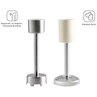 Jumbo Homend Art Food 500 ml Turbolu El Blender Krem
