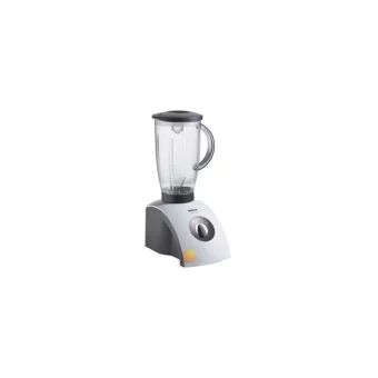 Bosch MMB1000 2000 ml Plastik Hazneli Buz Kırıcılı Çift Bıçaklı Tekli Sürahili Blender Gri