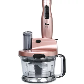 Fakir Mr Chef Quadro 1500 ml Buz Kırıcılı Turbolu 4 Bıçaklı 3'lü Blender Seti Rose Gold