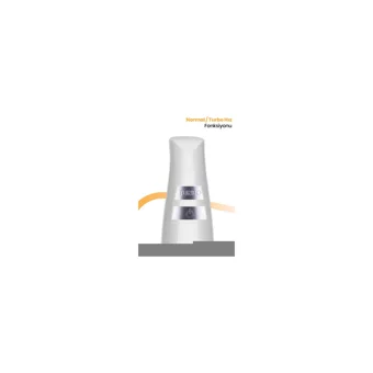 Goldmaster Handy Plastik Hazneli Turbolu Çift Bıçaklı Tekli El Blender Beyaz