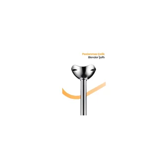 Goldmaster Handy Plastik Hazneli Turbolu Çift Bıçaklı Tekli El Blender Beyaz