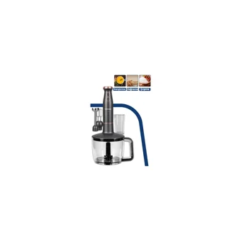 Goldmaster Bestmax 3 ın 1 1500 ml Plastik Hazneli Turbolu 4 Bıçaklı 5'li Blender Seti Antrasit