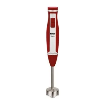 Fakir Shela 600 ml Plastik Hazneli 4 Bıçaklı 4'lü Blender Seti Kırmızı