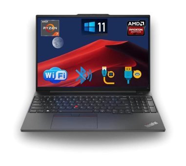 Lenovo Thinkpad E16 21JT0017TX ATL18 Harici AMD Radeon Graphics AMD Ryzen 7 7730U 16 GB Ram 1 TB SSD 16 inç Full HD Windows 11 Pro Laptop