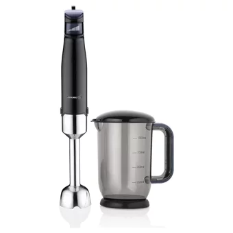 Korkmaz Performix Duo 4 Bıçaklı Tekli Mini Çubuk Blender Siyah