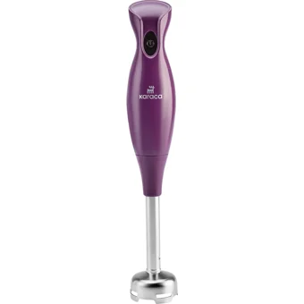 Karaca Maxiflow 700 ml Plastik Hazneli Buz Kırıcılı 4 Bıçaklı 3'lü Blender Seti Mor