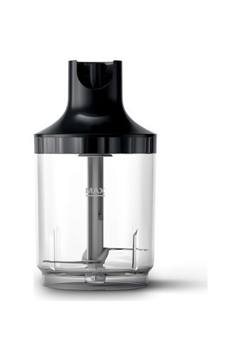 Philips 500 ml Plastik Hazneli Çift Bıçaklı Kişisel 4'lü Mini Blender Seti Siyah