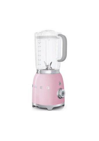 Smeg Linea 50's Retro Style 1500 ml Plastik Hazneli Buz Kırıcılı Turbolu 4 Bıçaklı Kişisel Tekli Sürahili Blender Pembe
