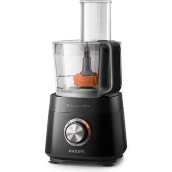 Philips Viva Collection 1500 ml Plastik Hazneli İkili Blender Seti Siyah