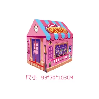 B Baosity 150 Ev Unisex Candy Oyun Çadırı Pembe