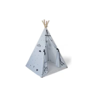 Funna Baby Tepee 377 Üçgen Kızılderili  Oyun Çadırı Beyaz
