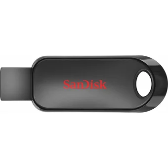 Sandisk Cruzer Snap Sdcz62-064G-G35 USB 2.0 Usb Type-A 64 GB Flash Bellek Siyah