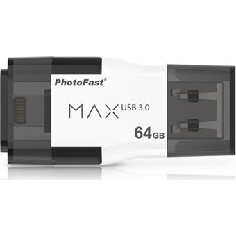 Photofast BPF-IFDMAXG264GB USB 3.0 Lightning 64 GB Flash Bellek Siyah