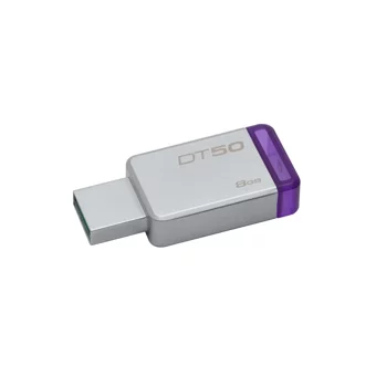 Kingston Data Traveler50 Mini USB 3.0 Usb Type-A 8 GB Flash Bellek Mor