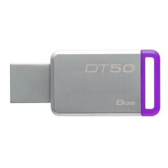 Kingston Data Traveler50 Mini USB 3.0 Usb Type-A 8 GB Flash Bellek Mor