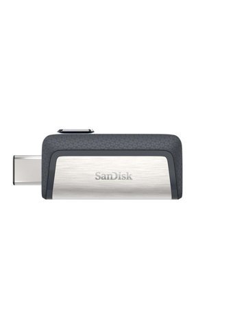 Sandisk Ultra Dual Drive Sdddc2-032G-G46 Çift Taraflı USB 3.1 Usb Type-C 32 GB Flash Bellek Siyah Gümüş