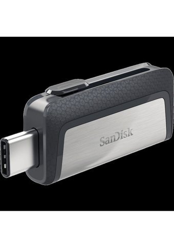 Sandisk Ultra Dual Drive Sdddc2-032G-G46 Çift Taraflı USB 3.1 Usb Type-C 32 GB Flash Bellek Siyah Gümüş