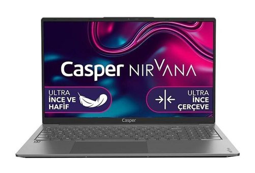 Casper Nirvana X600.1155-8V00X-G-F Harici Intel Iris Xe Graphics Eligible Intel Core i5 1155G7 8 GB Ram 500 GB SSD 15.6 inç Full HD FreeDos Laptop