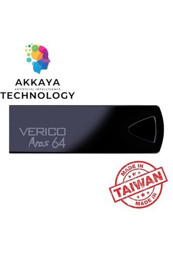 Verico Ares USB 2.0 Usb Type-A 64 GB Flash Bellek Siyah
