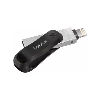 Sandisk IXpand Go Sdıx60N-128G-Gn6Ne Çift Taraflı USB 3.0 Lightning 128 GB Flash Bellek Gümüş