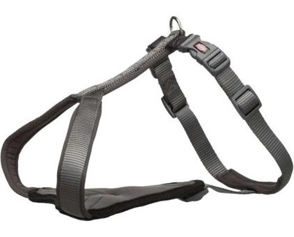 Trixie XXS-XS Airtag Ayarlanabilir Göğüs H Tipi Köpek Tasmaları Siyah