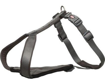 Trixie Premium XS-S Airtag Ayarlanabilir Göğüs H Tipi Köpek Tasmaları Siyah