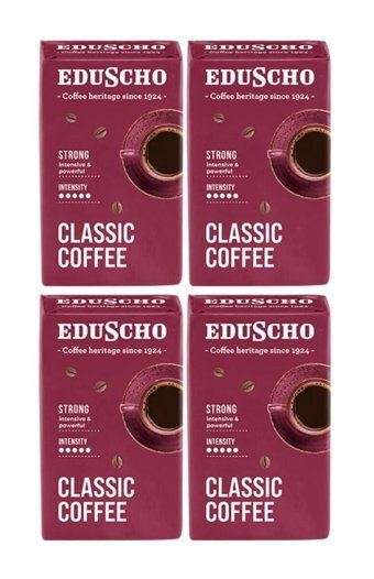 Tchibo Eduscho Robusta Öğütülmüş Fitre Kahve 4x250 gr