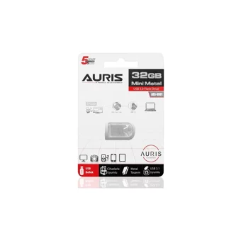 Auris Mini USB 3.0 Usb Type-A 32 GB Flash Bellek Gümüş