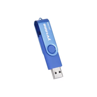 Yvonne Yt602-2 Çift Taraflı USB 2.0 Usb Type-A 64 GB Flash Bellek Mavi