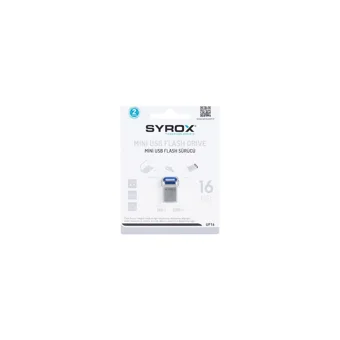 Syrox SYX-Uf16 USB 2.0 Usb Type-A 16 GB Flash Bellek Gümüş