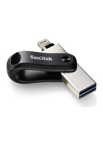 Sandisk IXpand Go Sdıx60N-256G-Gn6Ne Çift Taraflı USB 3.0 Lightning 256 GB Flash Bellek Gümüş