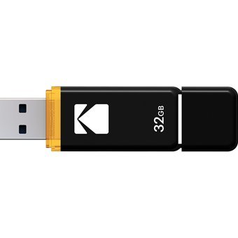Kodak K100 USB 3.0 Usb Type-A 32 GB Flash Bellek Siyah