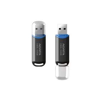 Adata C906 Classic USB 2.0 Usb Type-C 64 GB Flash Bellek Mavi Siyah
