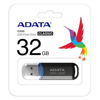 Adata C906 Classic USB 2.0 Usb Type-A 32 GB Flash Bellek Beyaz