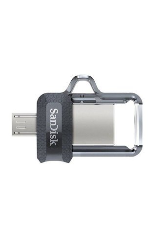 Sandisk Ultra Dual Drive Sddd3-032G-G46 Mini Çift Taraflı USB 3.0 Micro Usb 32 GB Flash Bellek Siyah