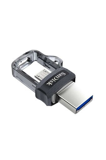 Sandisk Ultra Dual Drive Sddd3-032G-G46 Mini Çift Taraflı USB 3.0 Micro Usb 32 GB Flash Bellek Siyah