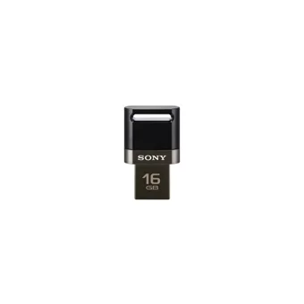 Sony Usm16Sa3 Mini Çift Taraflı USB 2.0 Usb Type-A 16 GB Flash Bellek Siyah