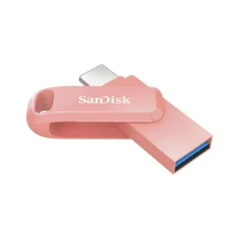 Sandisk Ultra Dual Drive Go Sdddc3-512G-G46Pc Çift Taraflı USB 3.1 Usb Type-C 512 GB Flash Bellek Pembe