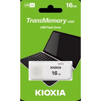 Kıoxıa USB 2.0 Usb Type-A 16 GB Flash Bellek Beyaz