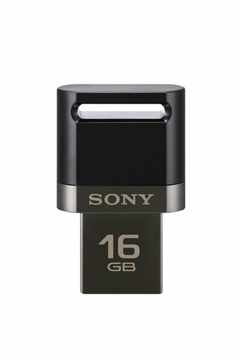 Sony Usm16Sa3 Mini Çift Taraflı USB 3.1 Usb Type-A 16 GB Flash Bellek Gri