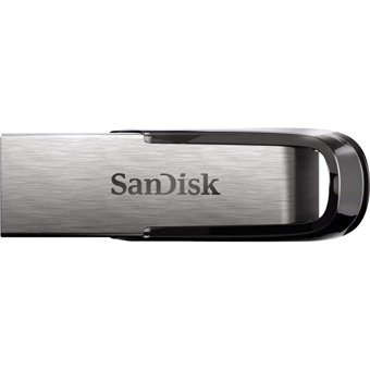 Sandisk Ultra Flair Sdcz73-064G-G46 Şifreli USB 3.0 Usb Type-A 64 GB Flash Bellek Gümüş