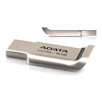 Adata UV130 Şifreli USB 2.0 Usb Type-A 16 GB Flash Bellek Gold