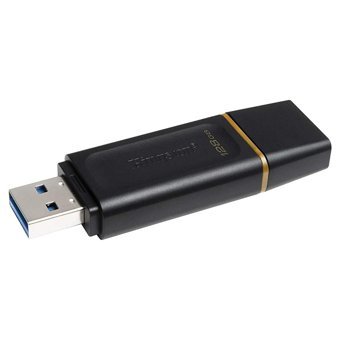 Kingston Data Traveler Exodia USB 3.2 Usb Type-A 128 GB Flash Bellek Sarı Siyah